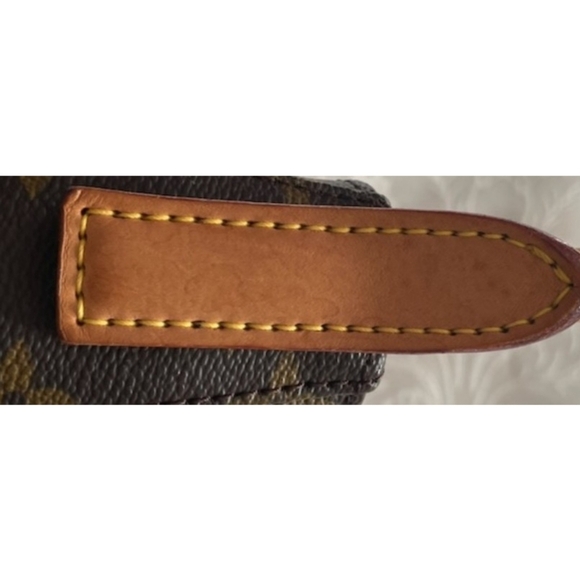 Authentic Louis Vuitton Monogram Looping GM Shoulder Bag Brown Logo M10050 - Picture 7 of 16